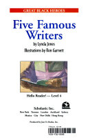 Five Famous Writers cover