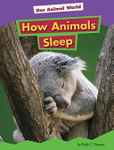 How Animals Sleep cover