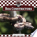 Boa Constrictors cover