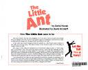 The Little Ant cover