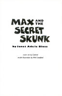 Max and the Secret Skunk cover