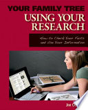 Using Your Research cover