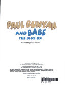 Paul Bunyan and Babe the Blue Ox cover