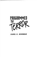 Programmed for Terror cover