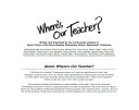 Where's Our Teacher? cover