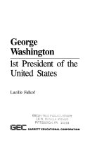 George Washington: 1st President of the United States cover