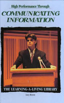 High Performance Through Communicating Information cover