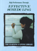 High Performance Through Effective Scheduling cover