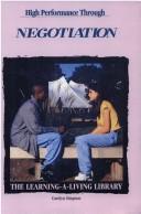 High Performance Through Negotiation cover