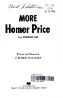 Centerburg Tales: More Adventures of Homer Price (Scholastic Edition) cover