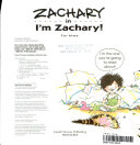 Zachary in I'm Zachary! cover