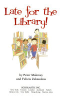 Late for the Library cover