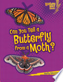 Can You Tell a Butterfly from a Moth? cover
