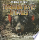 Tasmanian Devils in Danger cover
