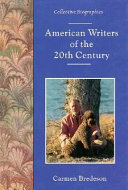American Writers of the 20th Century cover