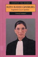 Ruth Bader Ginsburg: Supreme Court Justice cover