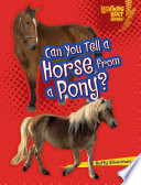 Can You Tell a Horse from a Pony? cover
