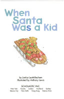 When Santa Was a Kid cover