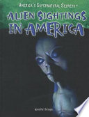 Alien Sightings in America cover