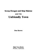 The Unfriendly Town cover