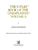 The X Files: Book of the Unexplained, Vol. I cover