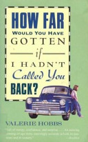How Far Would You Have Gotten If I Hadn't Called You Back? cover