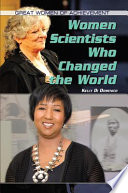 Women Scientists Who Changed the World cover