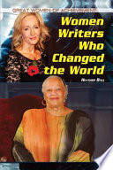 Women Writers Who Changed the World cover