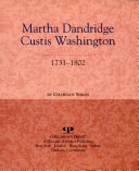 Martha Dandridge Custis Washington cover