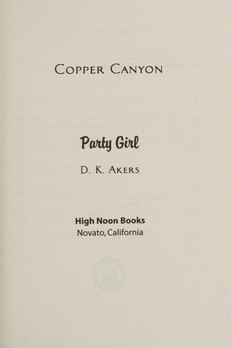Party Girl cover