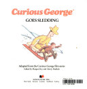 Curious George Goes Sledding cover