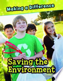 Saving the Environment cover