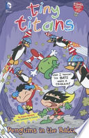 Penguins in the Batcave! cover
