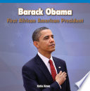 Barack Obama: First African American President cover