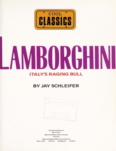 Lamborghini: Italy's Raging Bull cover
