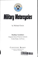 Military Motorcycles cover