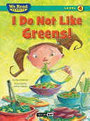 I Do Not Like Greens! cover