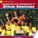 Respecting the Contributions of African Americans cover