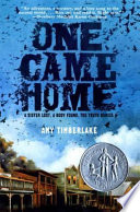 One Came Home cover