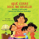 The Things My Grandmother Says cover