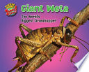 Giant Weta: The World's Biggest Grasshopper cover