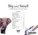 Big and Small cover