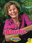 Judy Blume (Remarkable Writers) cover