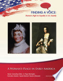A Woman's Place in Early America cover