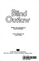 The Blind Outlaw cover