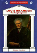 Louis Brandeis: The People's Justice cover