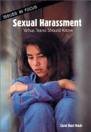 Sexual Harassment: What Teens Should Know cover