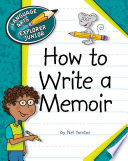 How to Write a Memoir cover