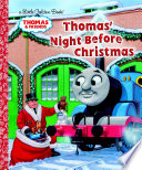 Thomas' Night Before Christmas cover