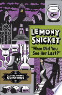 "When Did You See Her Last?" cover